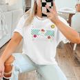 Baseball Mom Cute Retro Look Mothers Will Love Premium Women T-Shirt