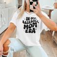 In My Baseball Mom Era Groovy Women T-Shirt