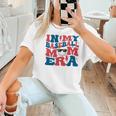 In My Baseball Mom Era Smile Face Retro Women T-Shirt In My Baseball Mom Era Smile Face Retro Women T-Shirt