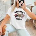 Baseball Mom Leopard Heart Game Day Love Mommy Women T-Shirt Baseball Mom Leopard Heart Game Day Love Mommy Women T-Shirt