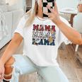 Baseball Mom Baseball Mama Game Day School Sport Women T-Shirt