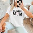 Baseball Mom Mommy Mama Mother's Day Women Retro Ball Sports Women T-Shirt