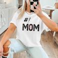 Baseball Mom Number One 1 Mother Baseball Lover Mother's Day Women T-Shirt