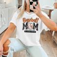 Baseball Mom Orange Varsity Baseball Mama Cute Mother's Day Women T-Shirt