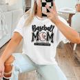 Baseball Mom Varsity Baseball Mama Cute Mother's Day Women T-Shirt Baseball Mom Varsity Baseball Mama Cute Mother's Day Women T-Shirt