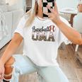 Baseball Oma Women BallPark Oma Baseball Mom Mother's Day Women T-Shirt