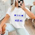 BASEBALL STAR MOM Sporty Design For Proud Baseball Moms Women T-Shirt BASEBALL STAR MOM Sporty Design For Proud Baseball Moms Women T-Shirt