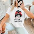 Class Of 2025 Baseball Mom Senior Graduation Graduate Women Women T-Shirt Class Of 2025 Baseball Mom Senior Graduation Graduate Women Women T-Shirt