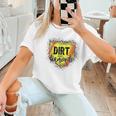 Dirt And Diamonds Baseball Leopard Baseball Mom Women T-Shirt Dirt And Diamonds Baseball Leopard Baseball Mom Women T-Shirt