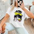 Ecuador Baseball Mom Ecuadorian Baseball Girl Women T-Shirt