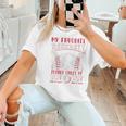 My Favorite Baseball Player Calls Me Mom Proud Baseball Mom Premium Women T-Shirt