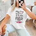 My Heart Is On That Field Ball Gigi Baseball Mom Women T-Shirt My Heart Is On That Field Ball Gigi Baseball Mom Women T-Shirt