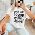 Loud & Proud Baseball Mommy Sports Lover Mom Women Women T-Shirt