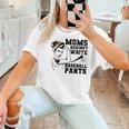 Moms Against White Baseball Pants Funny Baseball Mom Women T-Shirt Moms Against White Baseball Pants Funny Baseball Mom Women T-Shirt