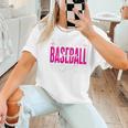 Mothers Don'T Make Me Use My Baseball Mom Voice Women T-Shirt Mothers Don'T Make Me Use My Baseball Mom Voice Women T-Shirt