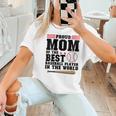 Proud Mom Of An Awesome Baseball Baseball Mom Women T-Shirt Proud Mom Of An Awesome Baseball Baseball Mom Women T-Shirt