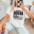 Proud Mom Of An Awesome Baseball Player Baseball Mom Women T-Shirt
