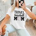 Proud Sports Mom Travel Baseball Mom For Game Day Women T-Shirt
