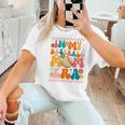 Retro Groovy In My Baseball Mom Era Happy Women Premium Women T-Shirt
