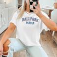 Spring 2024 Season Cute Baseball Mom Ballpark Mama Women T-Shirt