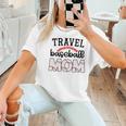 Travel Baseball Mom Sports Mom Baseball Mama Women T-Shirt