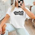Women's Baseball Softball Baseball Mom Baseball Women T-Shirt Women's Baseball Softball Baseball Mom Baseball Women T-Shirt