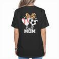 Ball Mom Soccer Baseball Mom Heart Women's T-Shirt Back Print Ball Mom Soccer Baseball Mom Heart Women's T-Shirt Back Print