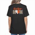Baller Mom Leopard Basketball Baseball Mom Women's T-Shirt Back Print Baller Mom Leopard Basketball Baseball Mom Women's T-Shirt Back Print