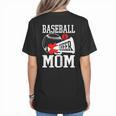 Baseball Cheer Mom Cheerleading Cheerleader Baseball Mom Women's T-Shirt Back Print Baseball Cheer Mom Cheerleading Cheerleader Baseball Mom Women's T-Shirt Back Print