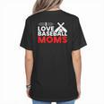 Baseball I Love Baseball Moms Women's T-Shirt Back Print Baseball I Love Baseball Moms Women's T-Shirt Back Print