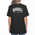 Baseball Mom Attitude Cute Baseball Mom's Sport And Athletic Women's T-Shirt Back Print Baseball Mom Attitude Cute Baseball Mom's Sport And Athletic Women's T-Shirt Back Print
