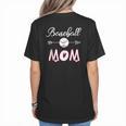 Baseball Mom Birthday Sport Baseball Sport Matching Family Women's T-Shirt Back Print Baseball Mom Birthday Sport Baseball Sport Matching Family Women's T-Shirt Back Print