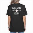 Baseball Mom Cute Grandson Player Arrow Heart Family Women's T-Shirt Back Print Baseball Mom Cute Grandson Player Arrow Heart Family Women's T-Shirt Back Print