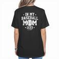 In My Baseball Mom Era Cool Mommy Women's T-Shirt Back Print In My Baseball Mom Era Cool Mommy Women's T-Shirt Back Print