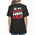 In My Baseball Mom Era Cute Groovy Baseball Women's T-Shirt Back Print In My Baseball Mom Era Cute Groovy Baseball Women's T-Shirt Back Print