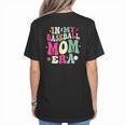 In My Baseball Mom Era Baseball Mama Women's T-Shirt Back Print