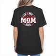 Baseball Mom Era For Women Player Mother Women's T-Shirt Back Print Baseball Mom Era For Women Player Mother Women's T-Shirt Back Print