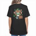 Baseball Mom Green Shamrock St Patrick Day Women Women's T-Shirt Back Print Baseball Mom Green Shamrock St Patrick Day Women Women's T-Shirt Back Print