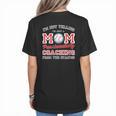 Baseball Mom I'm Not Yelling Support Cheerleading Women's T-Shirt Back Print Baseball Mom I'm Not Yelling Support Cheerleading Women's T-Shirt Back Print