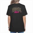 Baseball Mom Leopard Baseball Mama Life Girls Women Baller Women's T-Shirt Back Print Baseball Mom Leopard Baseball Mama Life Girls Women Baller Women's T-Shirt Back Print
