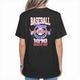 Baseball Mom Loud & Proud Since 1979 Women's T-Shirt Back Print Baseball Mom Loud & Proud Since 1979 Women's T-Shirt Back Print