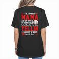 Baseball Mom Mama Baseball Lover Sport Mother's Day Women's T-Shirt Back Print Baseball Mom Mama Baseball Lover Sport Mother's Day Women's T-Shirt Back Print