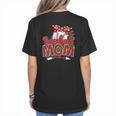 Baseball Mom Mama Mother's Day Leopard Sport Mom Mama Women's T-Shirt Back Print Baseball Mom Mama Mother's Day Leopard Sport Mom Mama Women's T-Shirt Back Print