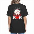 Baseball Mom Mama Mother's Day Sport Lover Women's T-Shirt Back Print Baseball Mom Mama Mother's Day Sport Lover Women's T-Shirt Back Print