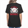 Baseball Mom Meme Quote Women's T-Shirt Back Print Baseball Mom Meme Quote Women's T-Shirt Back Print