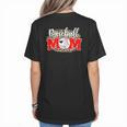 Baseball Mom Mother's Day For Mom Game Day Outfit Women's T-Shirt Back Print Baseball Mom Mother's Day For Mom Game Day Outfit Women's T-Shirt Back Print
