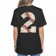 Baseball Mom Baseball Parent Number Two Baseball Gear 2 Women's T-Shirt Back Print