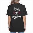 Baseball Mom Sayings Just A Mom That Loves Baseball Women's T-Shirt Back Print Baseball Mom Sayings Just A Mom That Loves Baseball Women's T-Shirt Back Print