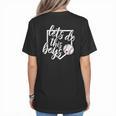 Baseball Mom Shirt Baseball Let's Do This Boys Women's T-Shirt Back Print