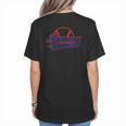 Baseball Mommy Of The Rookie Mom Birthday Baseball Women's T-Shirt Back Print